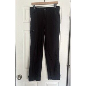 Patagonia Women’s Quandry Pants Black Size 8 Hiking Roll Up